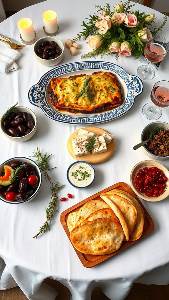 hearty layered greek casserole