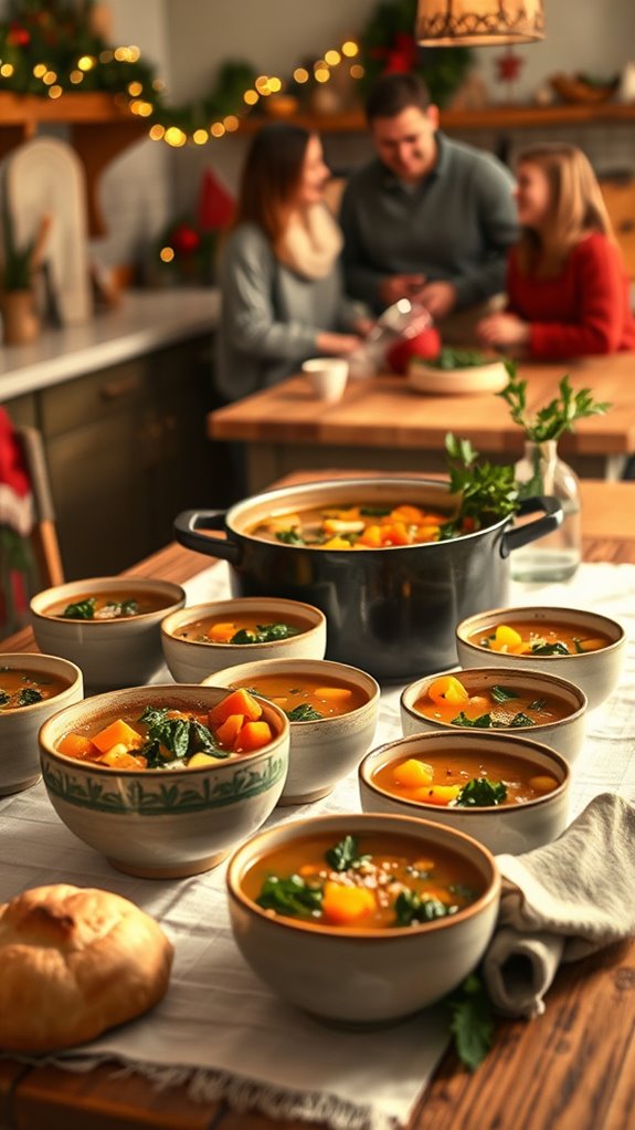 hearty nutritious vegetable soup