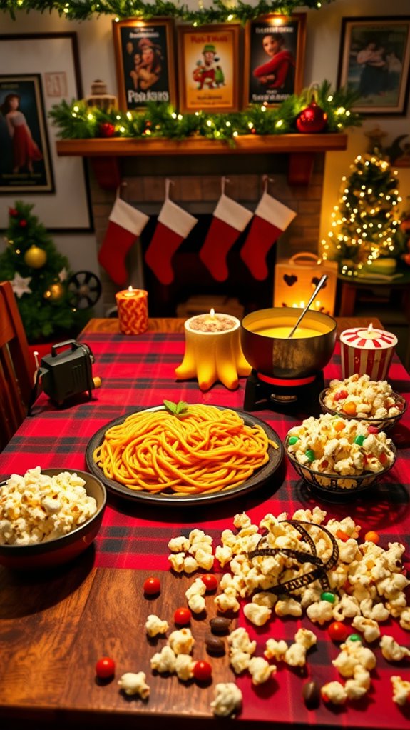 hearty spaghetti movie dinner