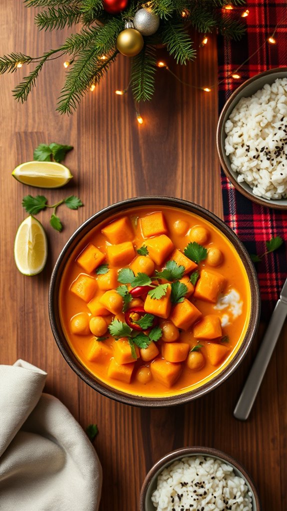 hearty sweet potato curry