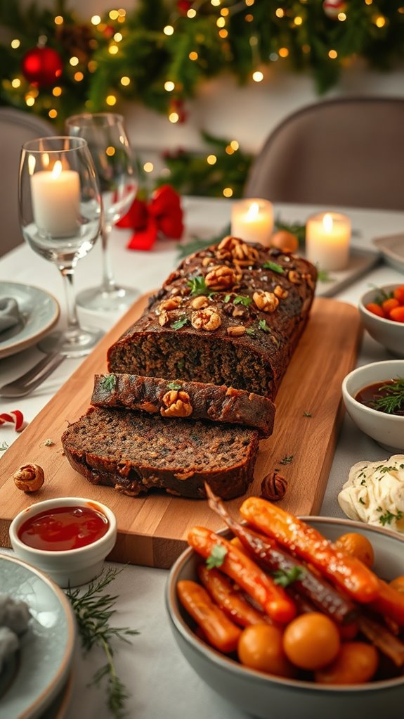 hearty vegan lentil loaf