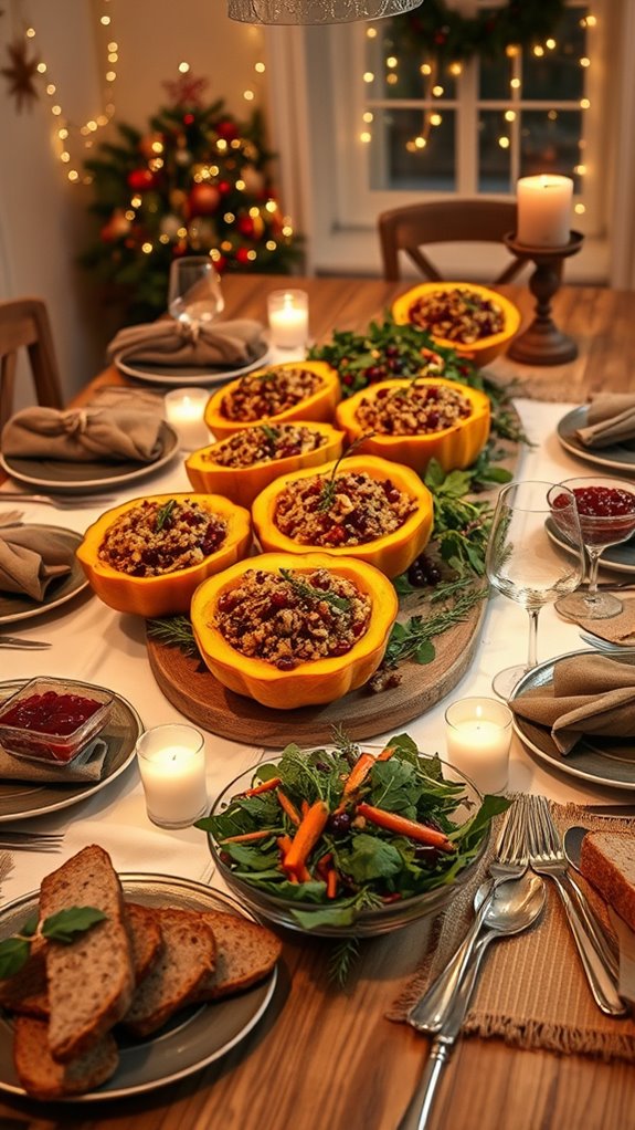 hearty vegetarian holiday dish