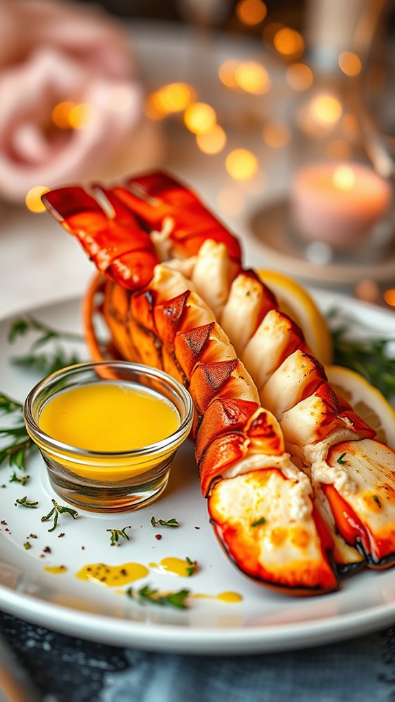 herb crusted lobster tail recipe