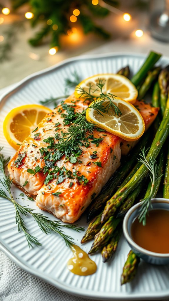 herb crusted salmon delightfully healthy