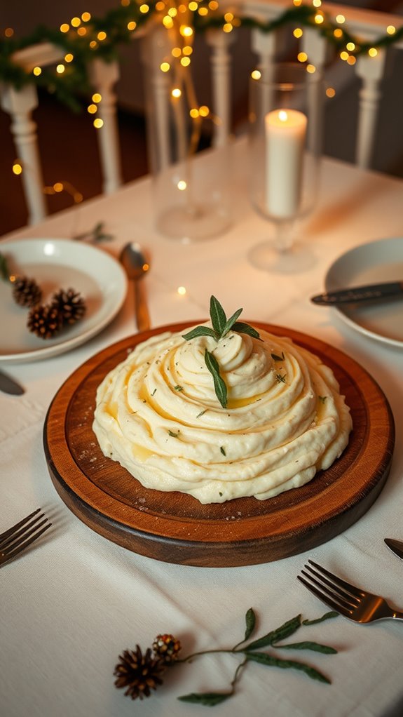 herb infused brown butter potatoes