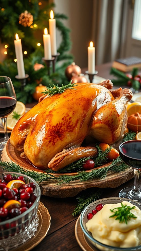 herb infused citrus roast turkey