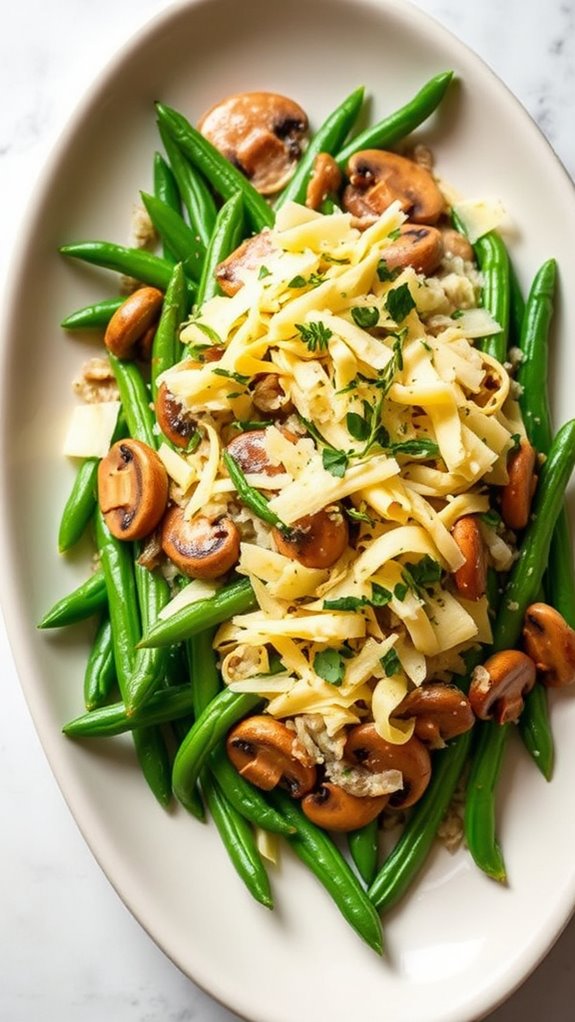 herb infused gourmet green beans