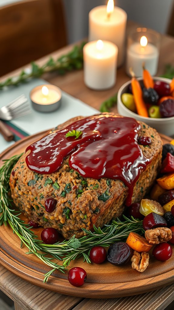 herb infused lentil loaf recipe