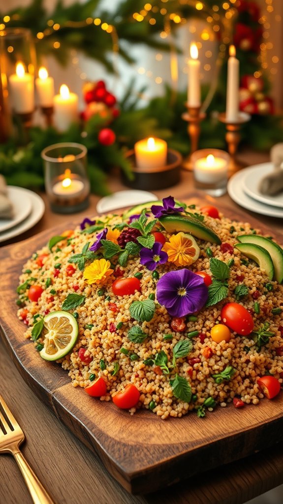 herb infused quinoa salad recipe