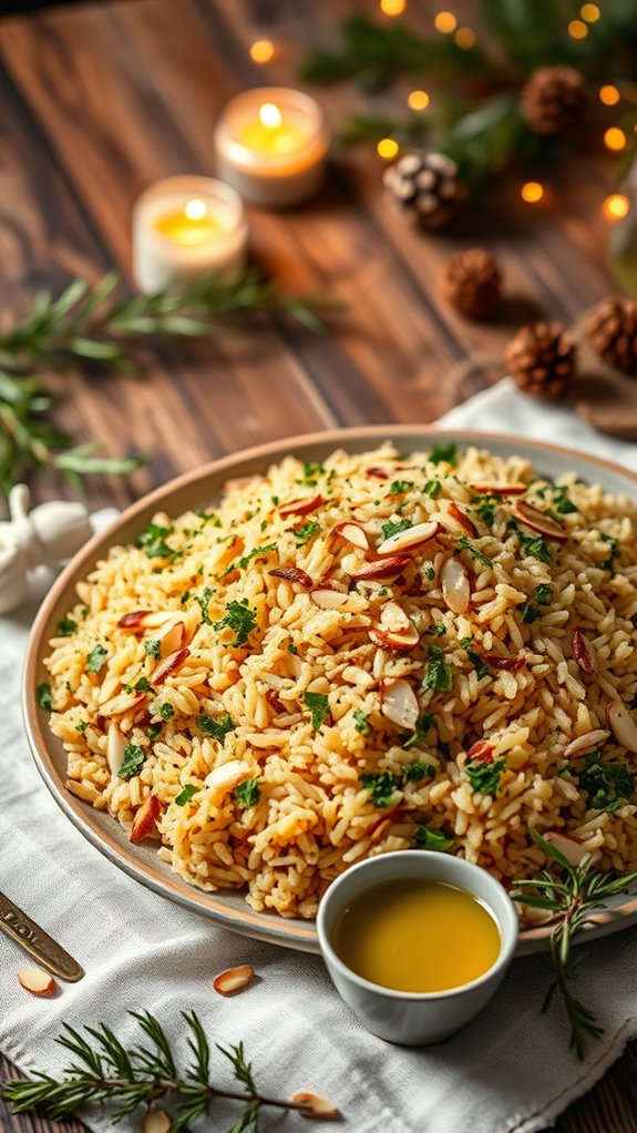 herb infused rice pilaf recipe