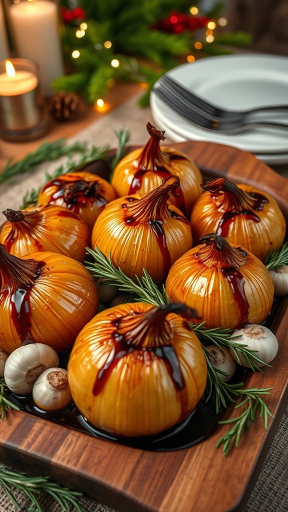 herb infused roasted onion sides