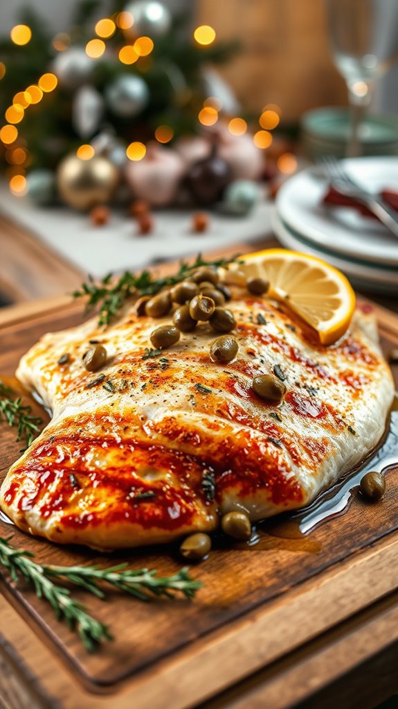 herb infused seafood delight