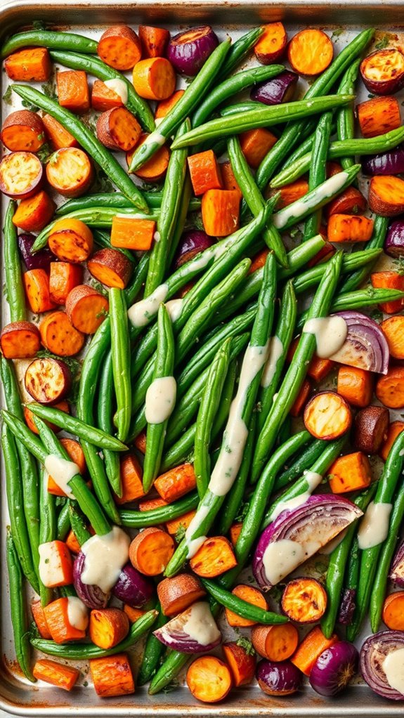 herb infused vegetable side dish