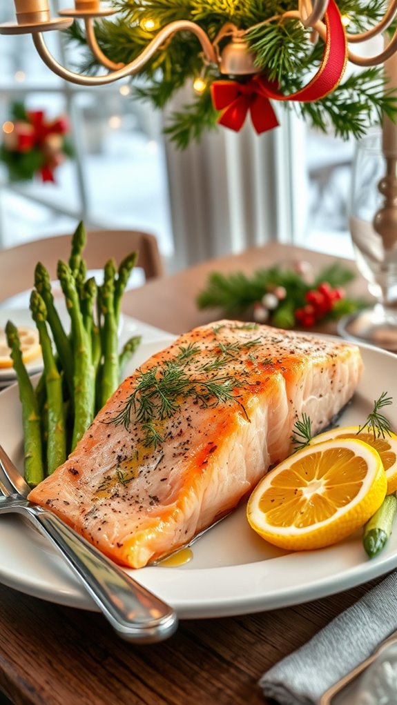 herb marinated salmon recipe