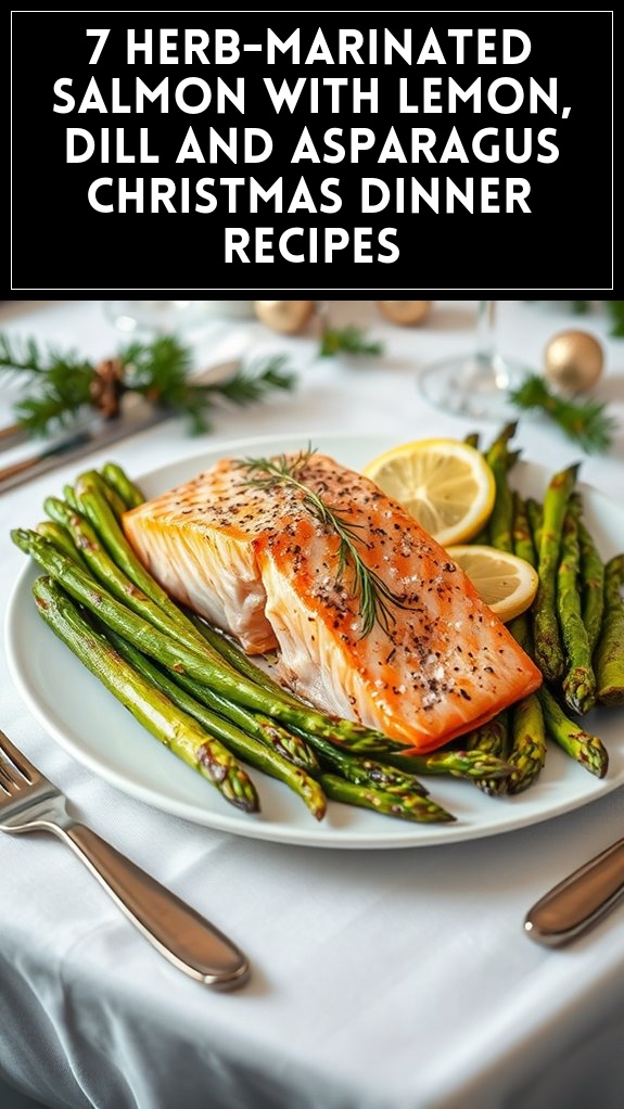 herb marinated salmon recipe