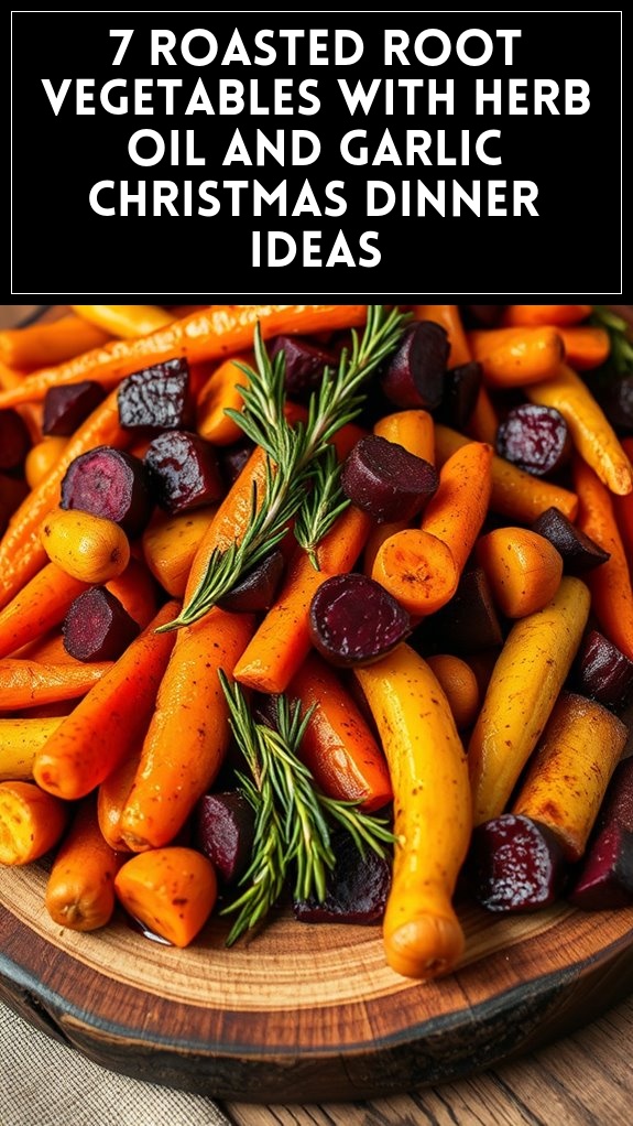 herb oil roasted vegetables