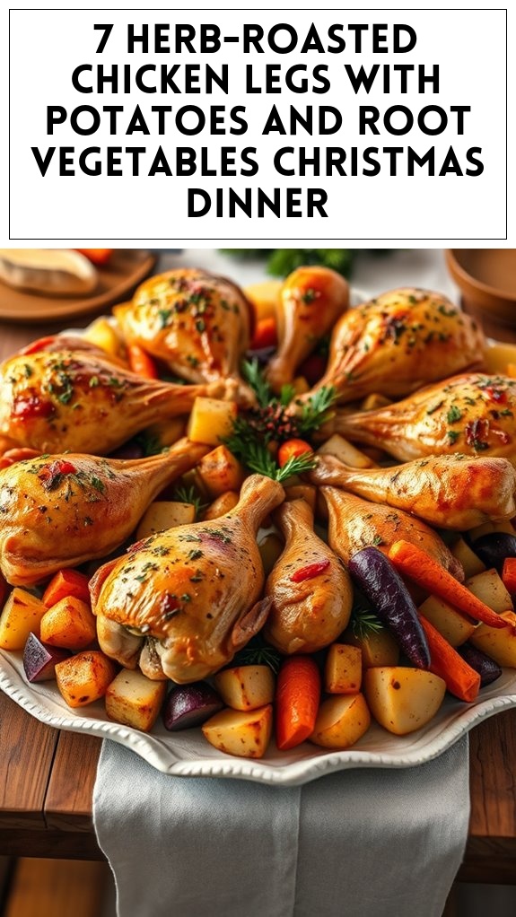 herb roasted chicken dinner