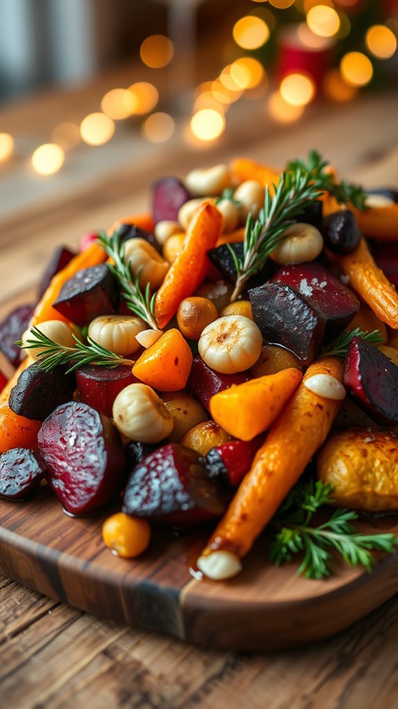 herb roasted nutrient dense vegetables