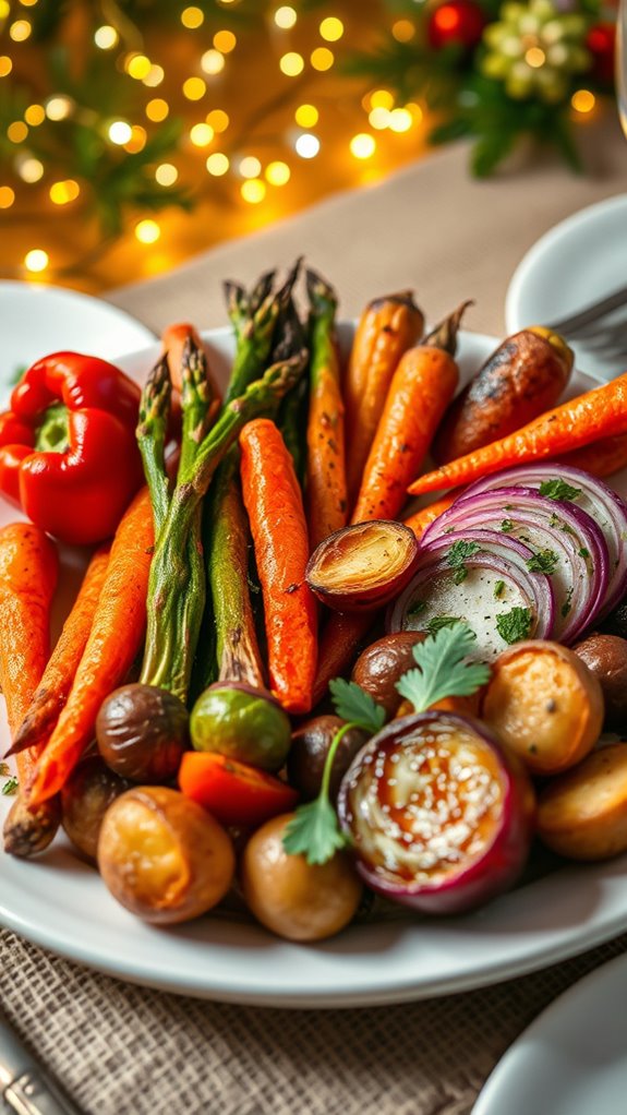 herb roasted vegetable side dish