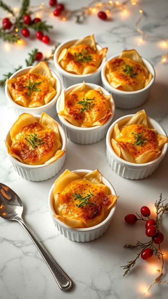 herbed endive cheese gratin