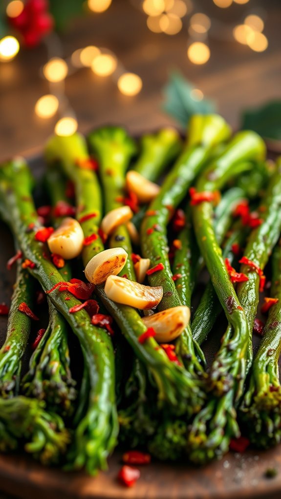 holiday broccolini side dish