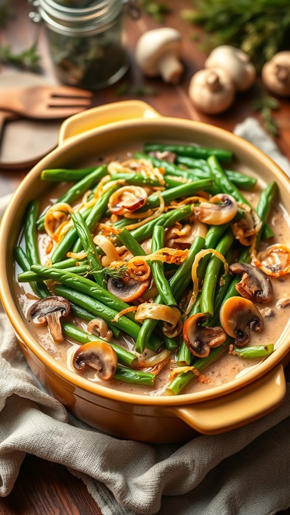 homemade green bean casserole