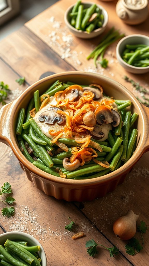 homemade green bean casserole