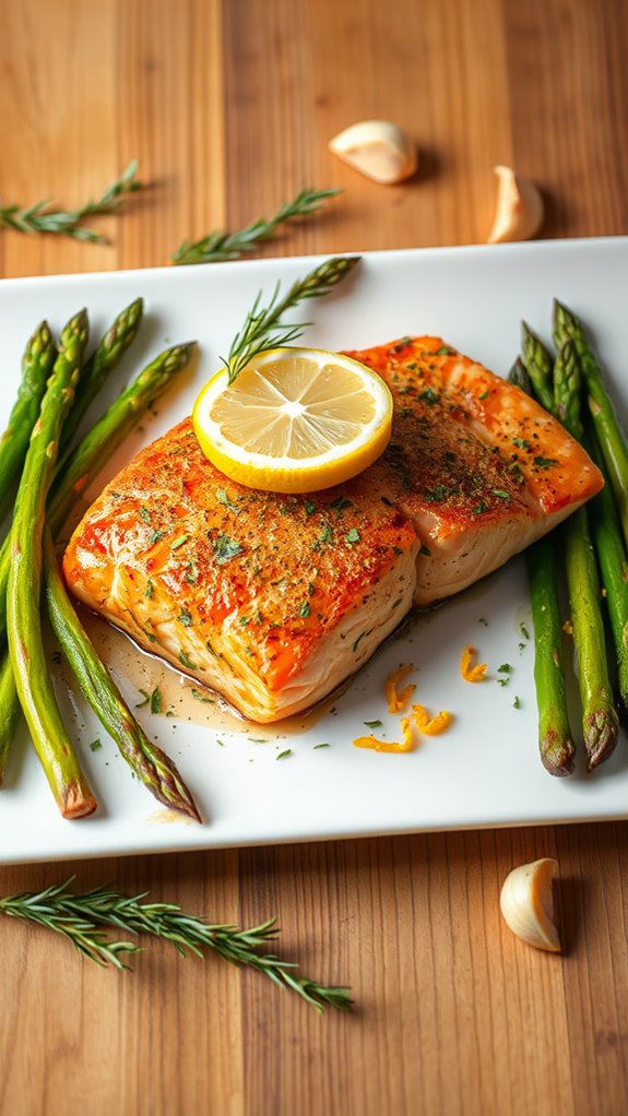 honey garlic salmon recipe
