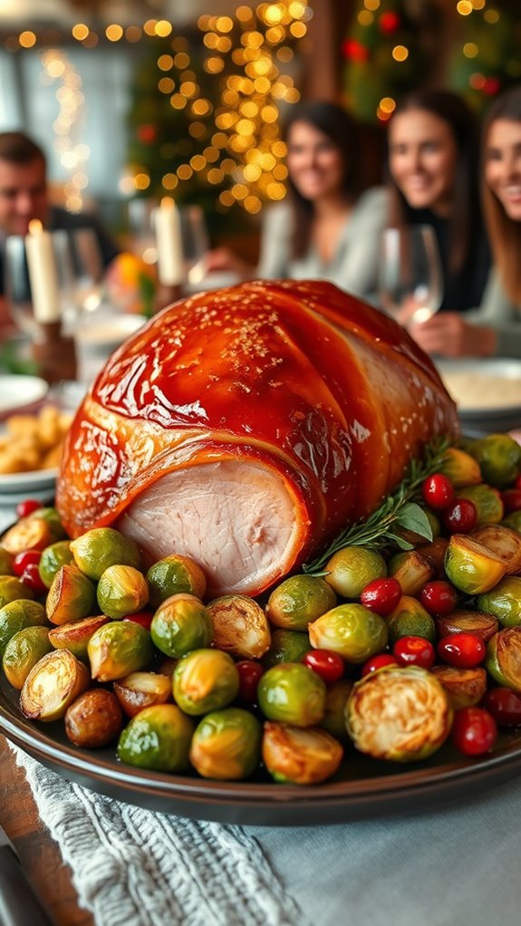 honey maple glazed ham recipe