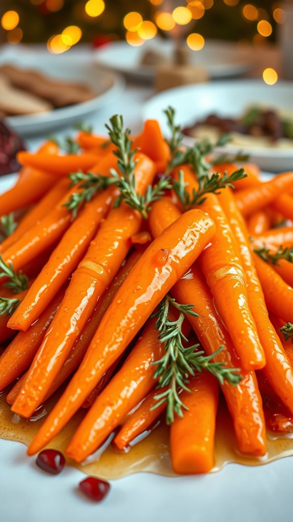 honey mustard glazed carrots recipe
