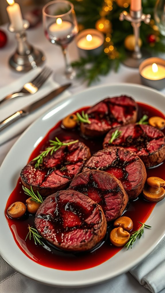 impress with beef medallions