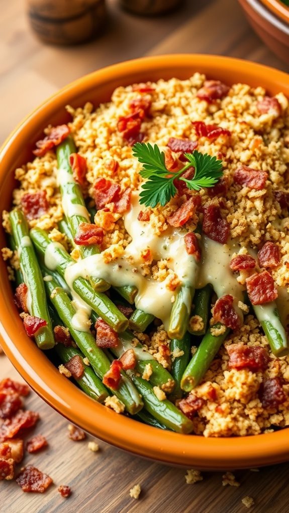 indulgent bacon ranch casserole