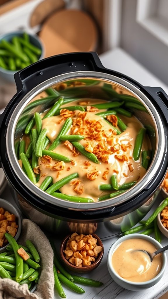 instant pot green bean casserole