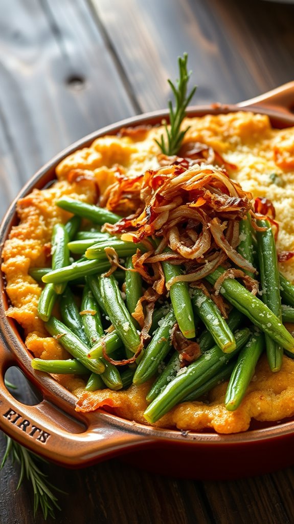 italian green bean bake
