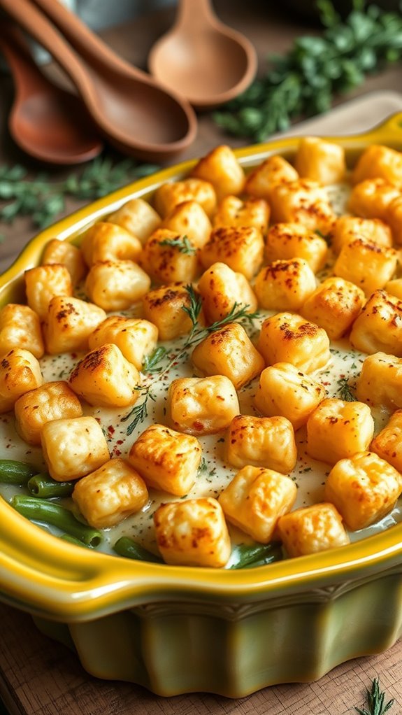 italian green bean casserole