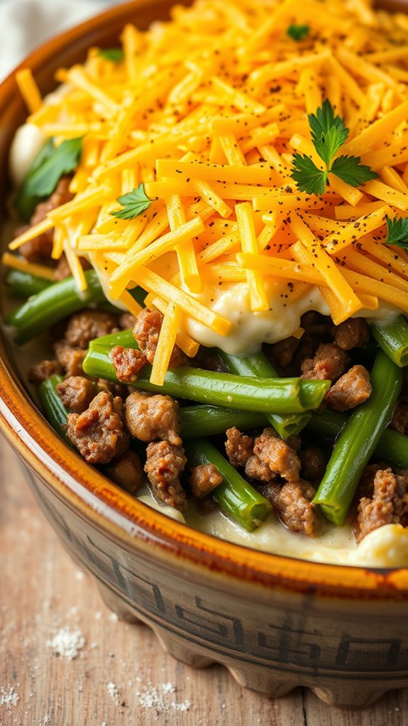 italian green bean casserole
