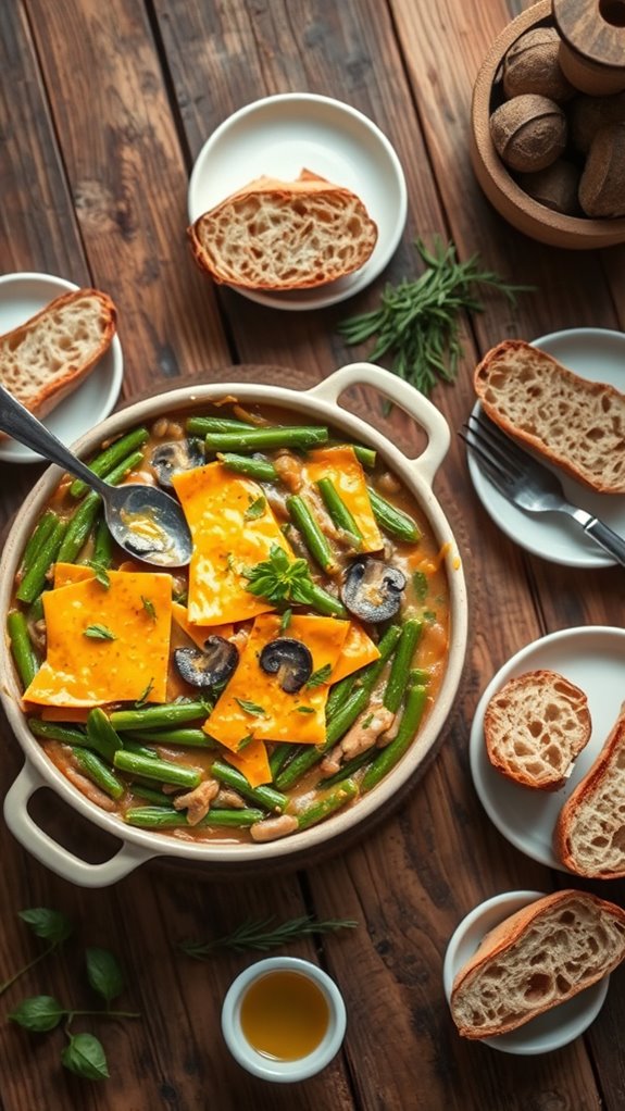 italian green bean casserole