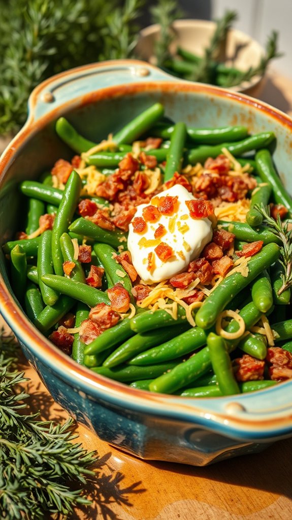italian green bean casserole