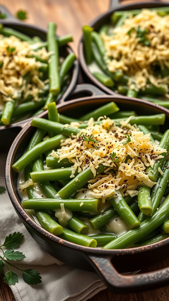 italian herb green bean casserole