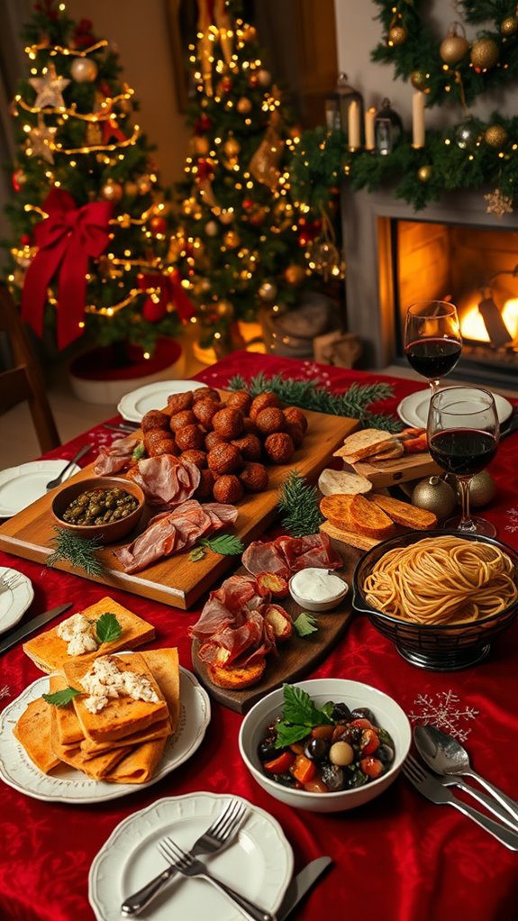 italian holiday feast celebration