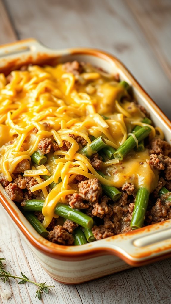 keto green bean casserole