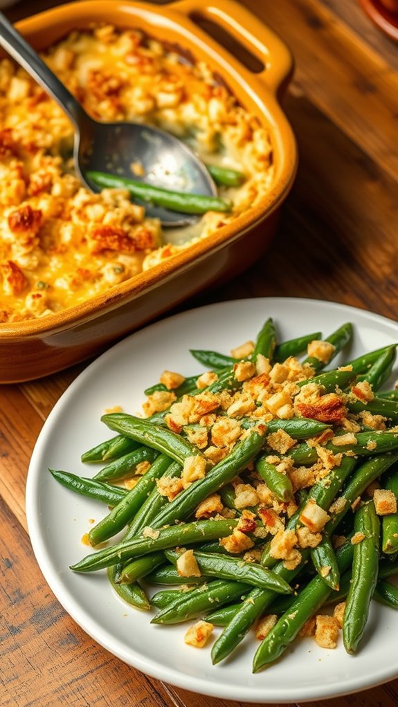 lemon butter green beans