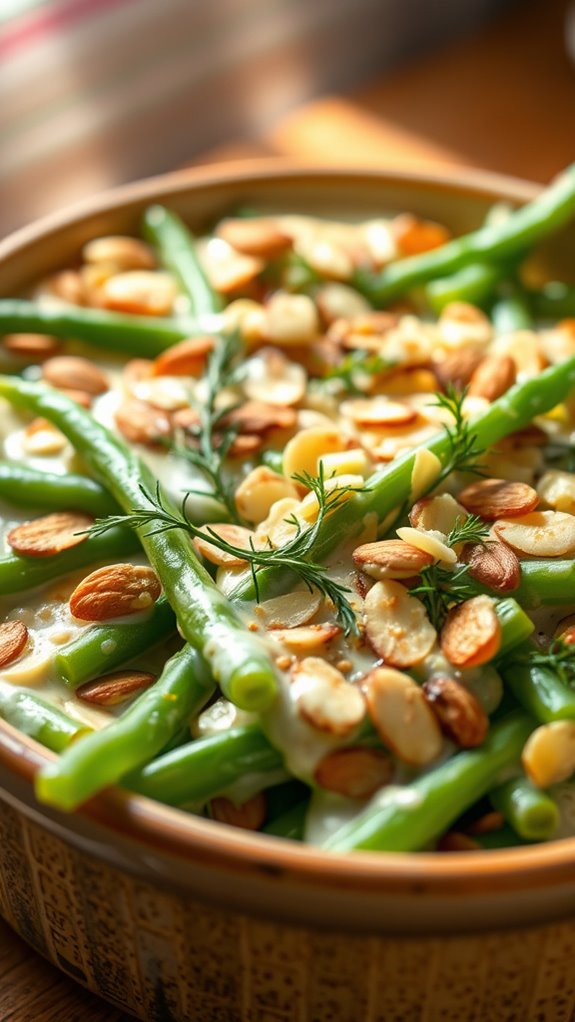 lemon dill green bean casserole