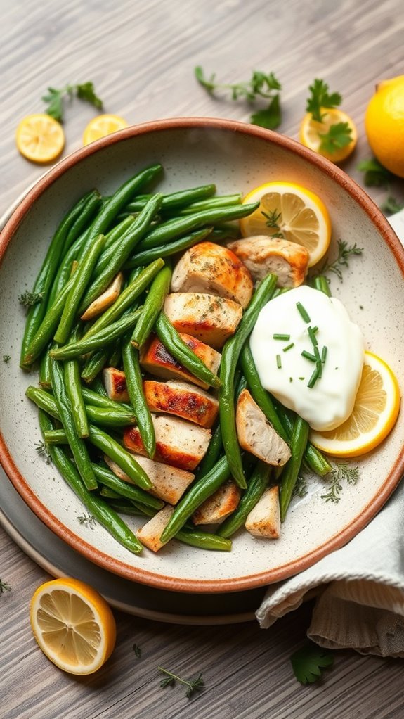 lemon herb chicken casserole