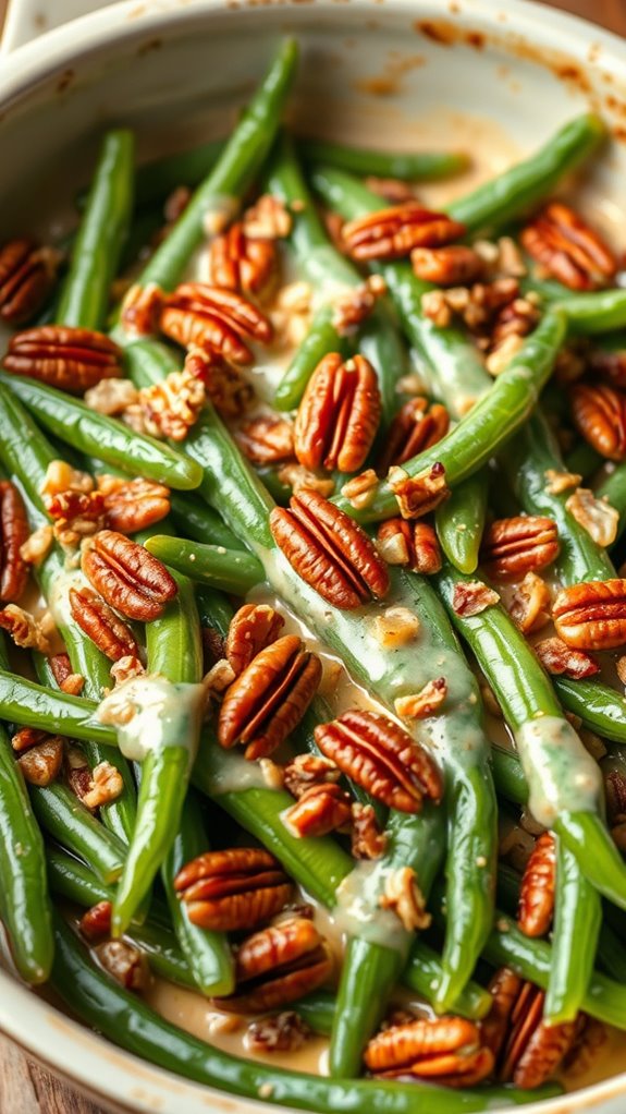 lightened green bean casserole