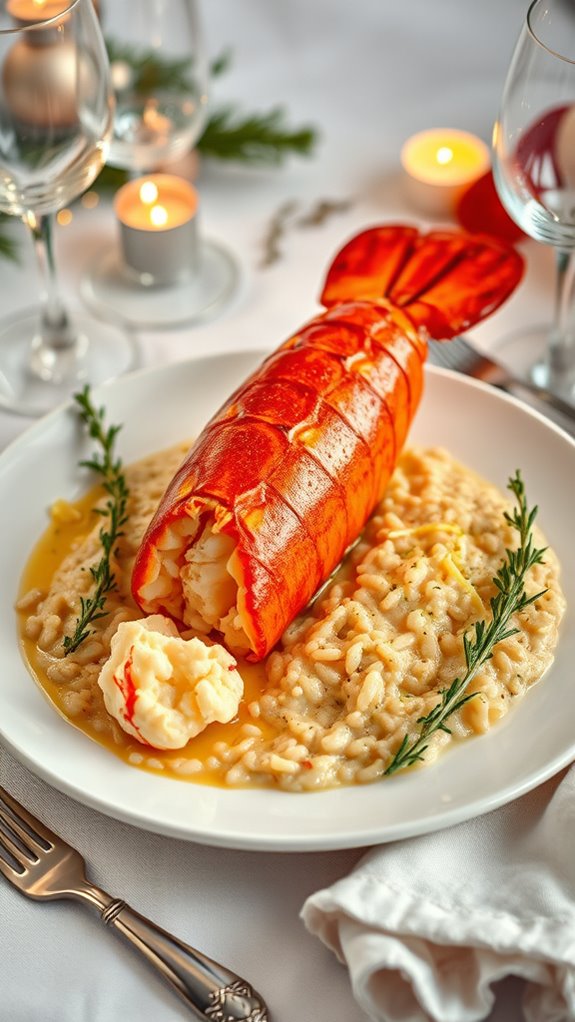 lobster thyme risotto recipe