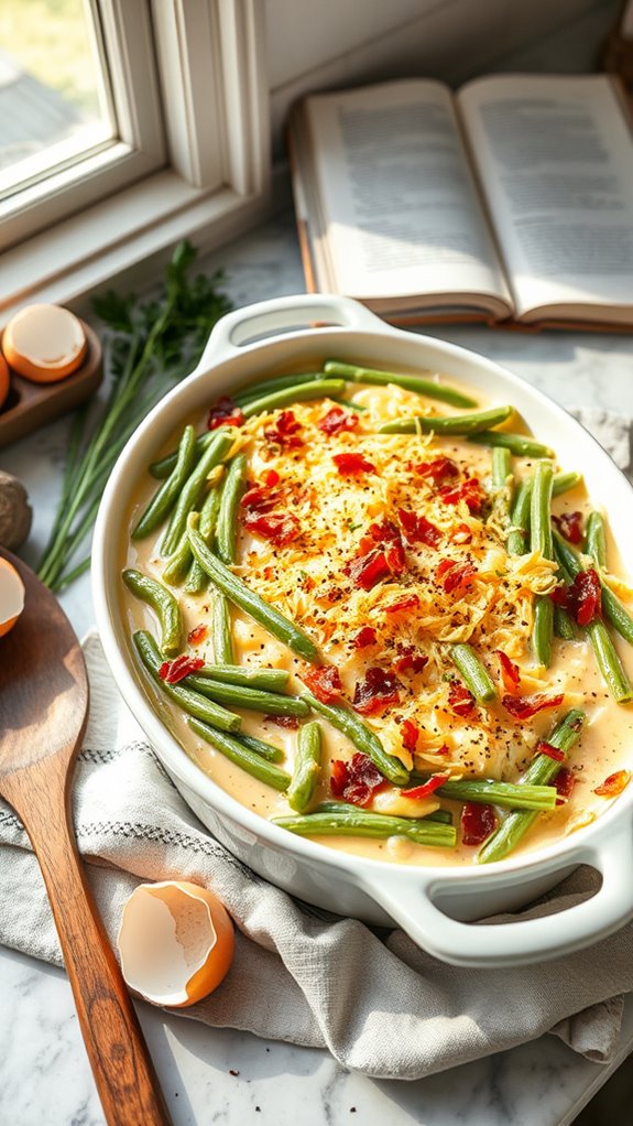 low carb green bean casserole