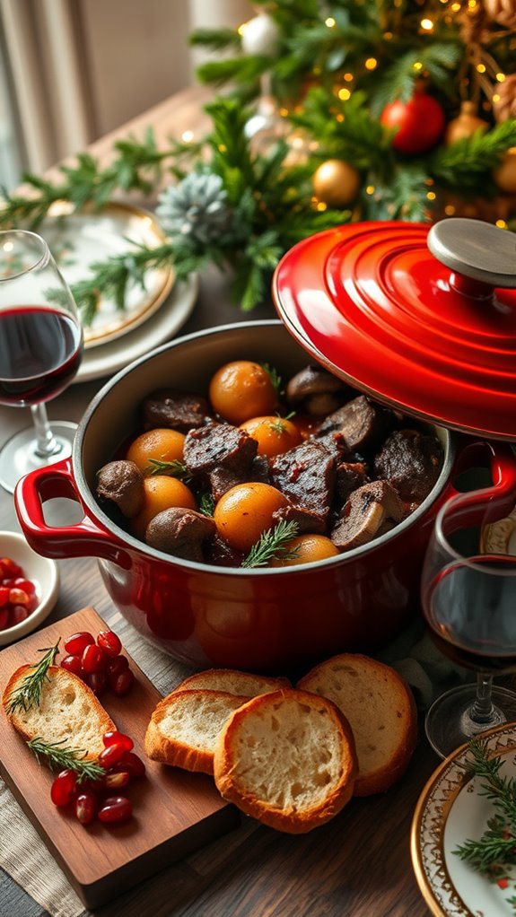 luxurious christmas beef stew