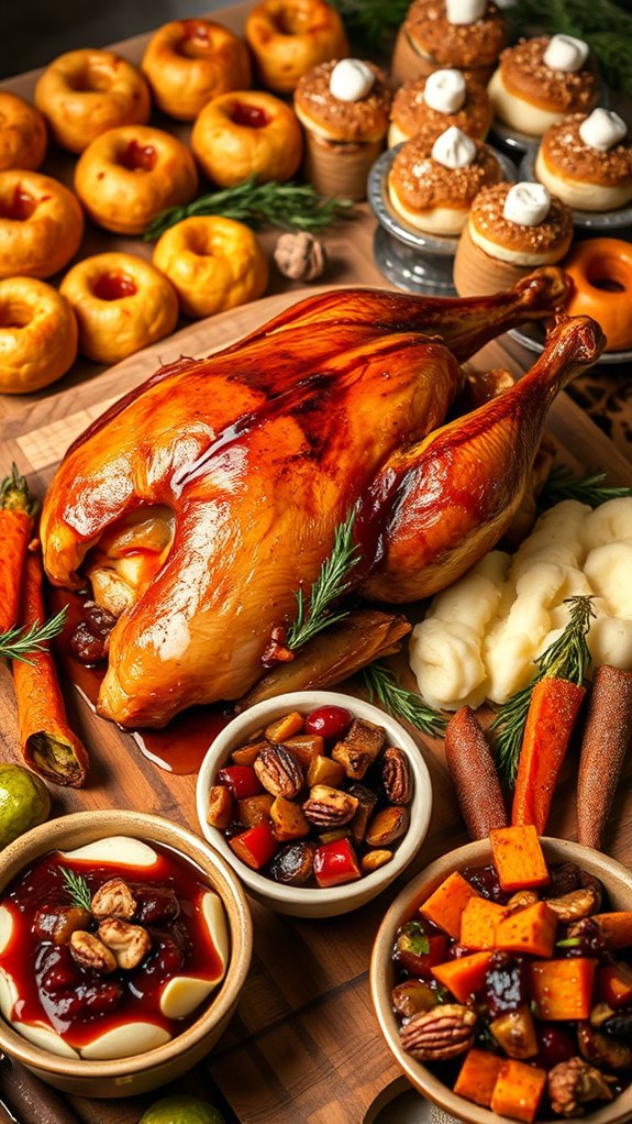 luxurious holiday roast duck