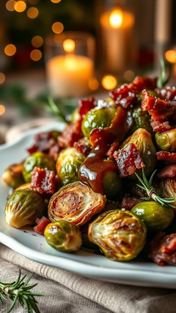 maple balsamic brussels sprouts recipe